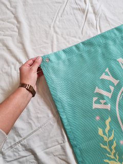 Tapiz Fly me Verde Aqua - Discontinuo - comprar online