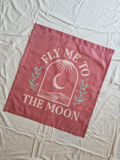 Tapiz Fly me Rosa - Discontinuo - comprar online