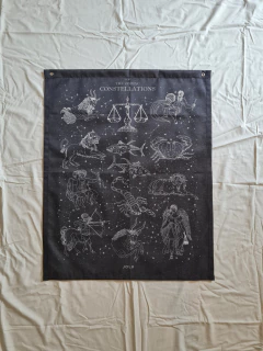 Tapiz Zodiac negro - Discontinuo
