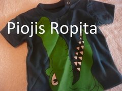 Remera manga corta cocodrilo