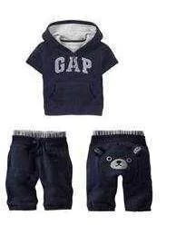 set 2p importado GAP con oso en la cola y logo bordado