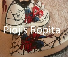 Zapatillas de spiderman con suela caminante