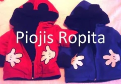 Campera Mickey Bolsillos Canguro Forrada en Polar - comprar online