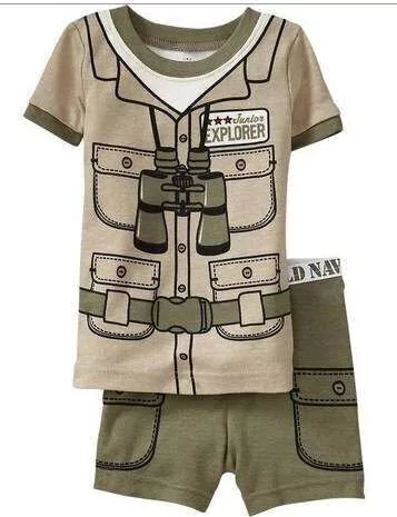 Pijama disfraz Gap Importado Safari remera y short