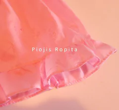 Vestido bautismo fiesta casamiento rosa en broderie con flor bordada - comprar online