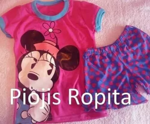 Sets Minnie 2p Remera estampada y Short
