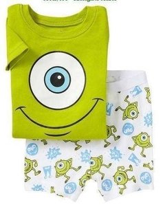 Pijama Gap Importado Monster Ink remera y short