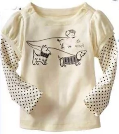 Remeras Importadas Gap Manga Larga - Niño - POR MAYOR - comprar online