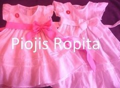 Vestidos Blanco con lazo a eleccion Brodery para fiesta
