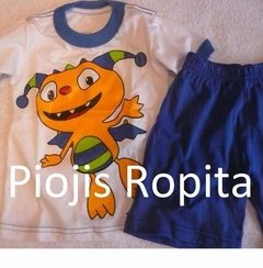 Set Pijama Henry Monstruito Remera y Short
