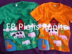 Remeras con Aplique de Animales - Niño - POR MAYOR - comprar online