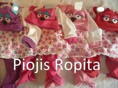 Set Beba 3p Vestido Pantalon Gorro Disfraz
