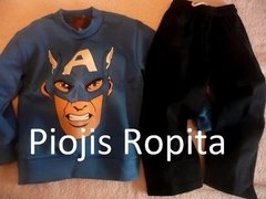 Sets Frisados de Superhéroes Buzo y Pantalón - Niños - POR MAYOR en internet