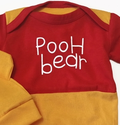 Set disfraz winnie pooh body manga corta y gorro con orejas - comprar online