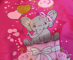 set conjunto frisado elefantita elefante pantalon jogging y buzo cuello redondo - comprar online