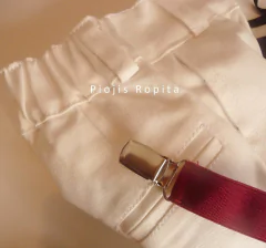 Set conjunto bautismo body camisa pantalon moño y tiradores en internet