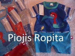 Body enterito bebe con pelicano bordado tipo conjunto