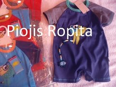 Body Enterito Bebe con Pez Bordado