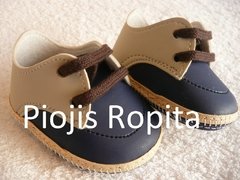 Set Fiesta Cumpleaños 5p body camisa azul marino bermuda beige zapatos ecocuero tiradores y moño - tienda online