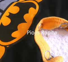 Enterito disfraz de batman manga corta - comprar online