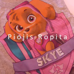 Vestido de skye paw patrol patrulla canina con gran volado - comprar online