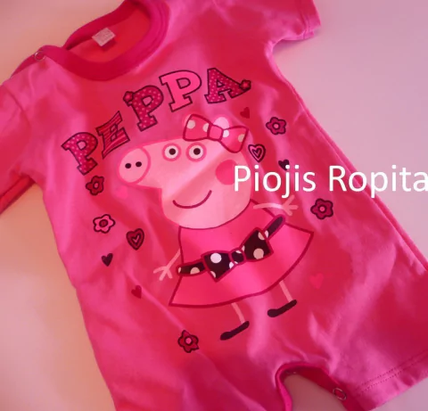 Enterito de peppa pig manga corta