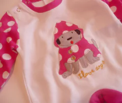 Enterito Body Pijama con Perro bombero bordado - comprar online