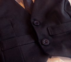 Set para Bautismo fiesta body camisa chaleco corbata