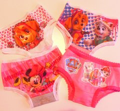 Set de 3 bombachitas con Personajes 1ra Calidad Algodón Premium - comprar online