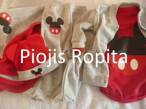Set ajuar 4P mickey regalo de nacimiento con campera - comprar online
