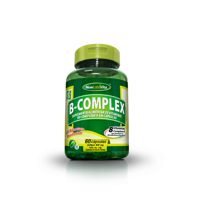 B-Complex - 60 Cáps. - 400mg (New Labs Vita)