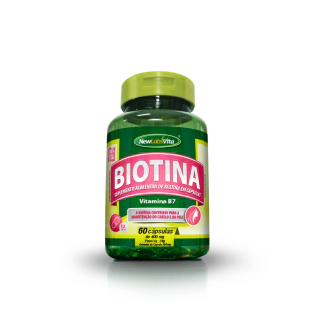 Biotina - 60 Cáps - 250mg (New Labs Vita)