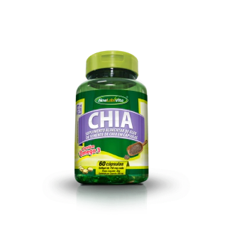 Chia (Óleo de Chia) - 500 mg (New Labs Vita)
