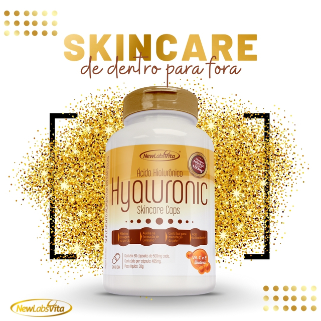 Kit Ácido Hialurônico 60 Cáps + Sérum Facial 30ml na internet