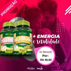 Maca Peruana 60 Cáps + Polifemme 60 Cáps