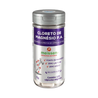 CLORETO DE MAGNÉSIO PA PURO 120 CAPS - MEISSEN
