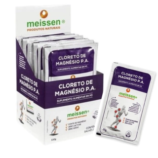 Cloreto De Magnésio Pa Caixa C/ 10 Sachês De 33g - Meissen