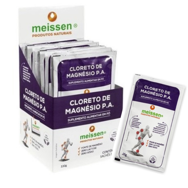 Cloreto De Magnésio Pa Caixa C/ 10 Sachês De 33g - Meissen