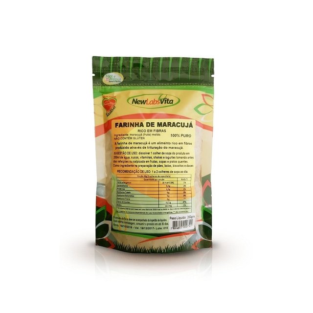 Farinha de Maracujá - 200g (New Labs Vita)