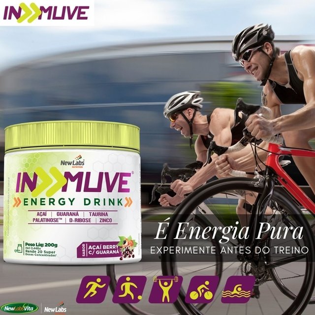 In Muve - Sabor Açaí Berry e Guaraná - 200g (New Labs Nutrition) na internet