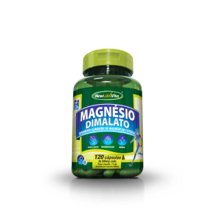 Magnésio Dimalato - 500mg - 120 Cáps (New Labs Vita)