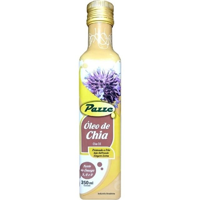 Óleo de Chia Extra Virgem - 250ml (Pazze)