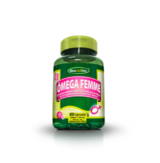Ômega Femme - 60 Cáps - 1000 mg (New Labs Vita)