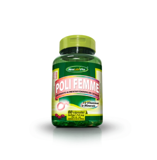 Poli Femme - 60 Cáps - 500mg (New Labs Vita)