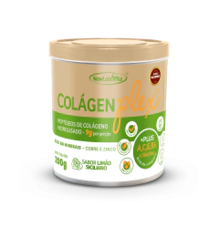 Colágeno Hidrolisado ColágenPlex - Sabor Limão Siciliano - 200g (New Labs Vita)