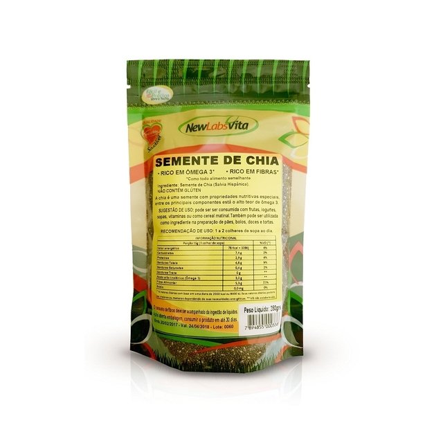 Semente de Chia - 280g (New Labs Vita)