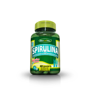Spirulina - 60 Cáps - 520mg (New Labs Vita)