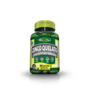 ZINCO QUELATO - 60 CÁPS (NEW LABS VITA)