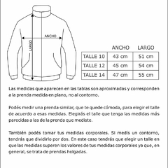 CAMPERA DEPORTIVA NIÑA en internet