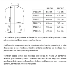 CHALECO POLAR ADULTAS en internet